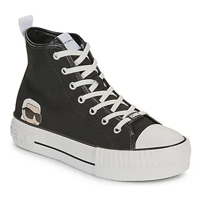 Karl Lagerfeld KAMPUS MAX Karl NFT Hi Lace women's Shoes (High-top Trainers) in Black