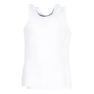 DIM X-TEMP TOPS X 2 men's Bodysuits in White