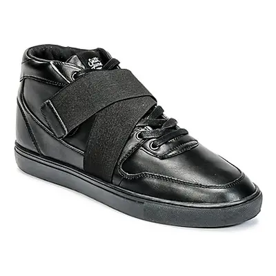 Sixth June NATION STRAP men's Shoes (High-top Trainers) in Black