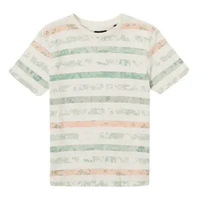 Ikks EAUSI boys's Children's T shirt in Multicolour