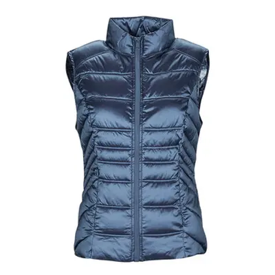 Guess GINGER VEST women's Jacket in Blue