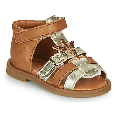 GBB CARETTE girls's Children's Sandals in Brown