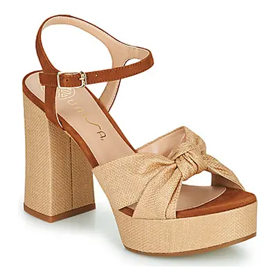 Unisa VENZA women's Mules / Casual Shoes in Beige