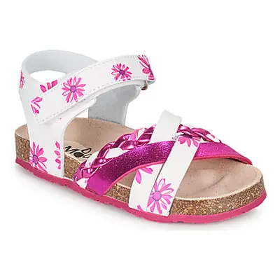 Mod'8 KOENIA girls's Children's Sandals in White