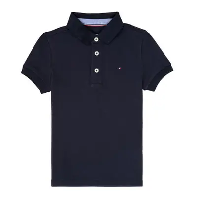 Tommy Hilfiger KB0KB03975 boys's Children's polo shirt in Blue