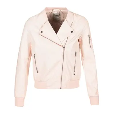 Kaporal ALARE women's Leather jacket in Pink