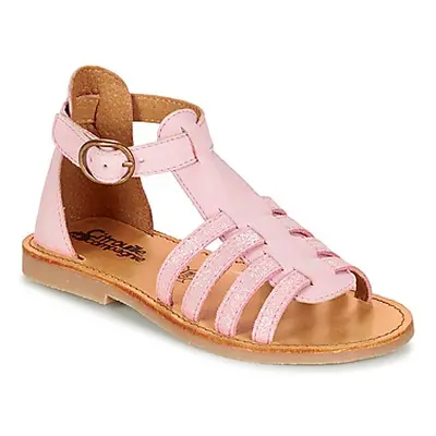 Citrouille et Compagnie JASMA girls's Children's Sandals in Pink