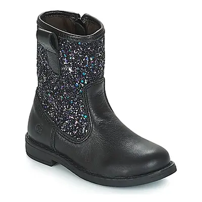 Citrouille et Compagnie JUCKER girls's Children's Mid Boots in Black