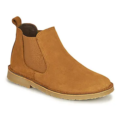 Citrouille et Compagnie HOVETTE boys's Children's Mid Boots in Brown