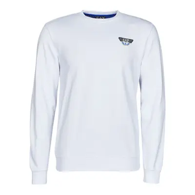 Emporio Armani EA7 6LPM69 men's Sweatshirt in White