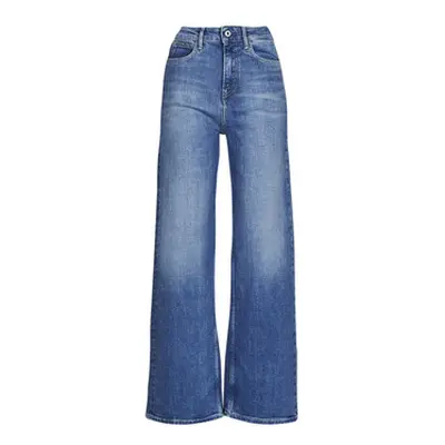 Pepe jeans LEXA SKY HIGH women's Flare / wide jeans in Blue