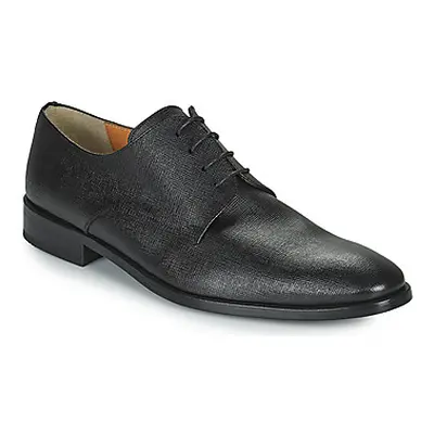 So Size INDIANE men's Smart / Formal Shoes in Black