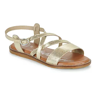 L'Atelier Tropézien SH312-PLATINUM women's Sandals in Gold