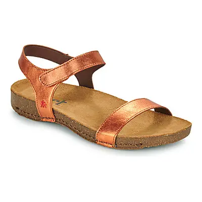 Art I BREATHE women's Sandals in Orange