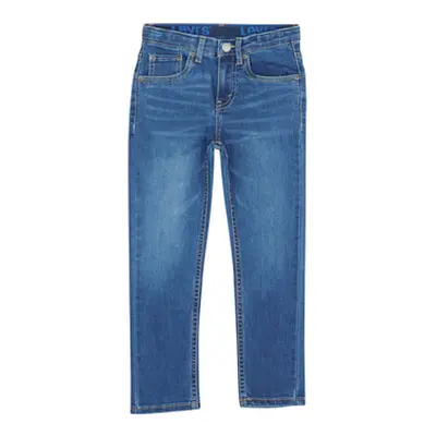 Levis 512 SLIM TAPER boys's Children's Skinny Jeans in Blue