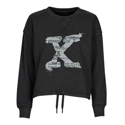 Ikks BV15055 women's Sweatshirt in Black