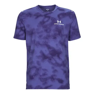 Under Armour Rush Energy Print SS men's T shirt in Marine