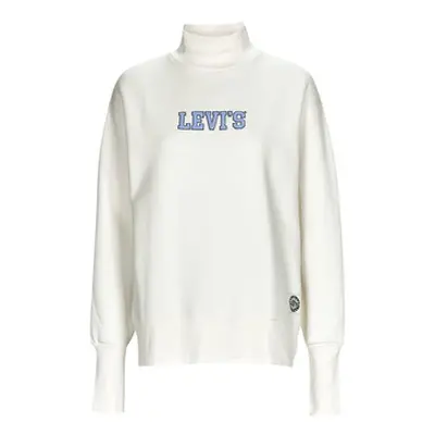 Levis GRAPHIC GARDENIA CREW women's Sweatshirt in White