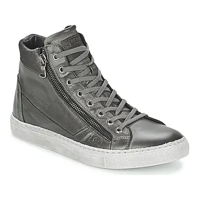 Redskins NERINO men's Shoes (High-top Trainers) in Grey