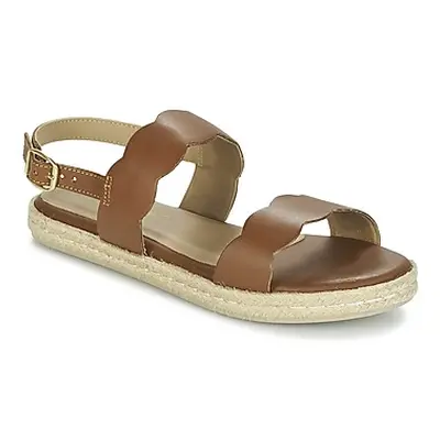 Betty London IKARO women's Sandals in Brown