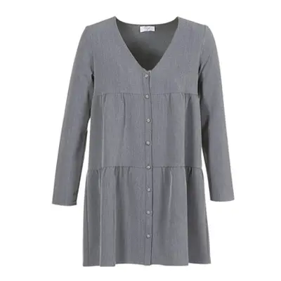 Betty London JOGURET women's Dress in Grey