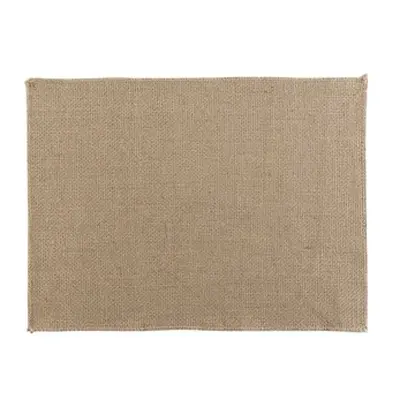 Douceur d intérieur 2 SETS DE TABLE 33 x 45 CM JUTE UNI LENY X2 's Place mat in Kaki