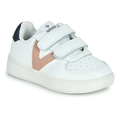 Victoria TIEMPO EFECTO PIEL COL girls's Children's Shoes (Trainers) in White