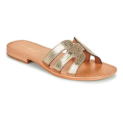 Les Tropéziennes par M Belarbi HADAMIA women's Mules / Casual Shoes in Gold