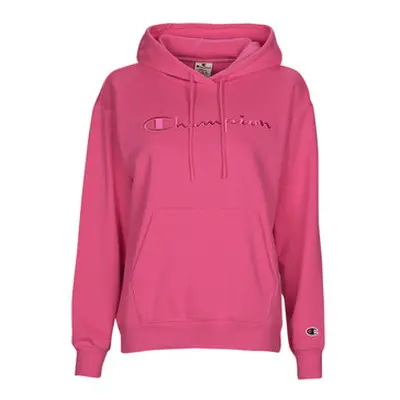 Champion Hooded Sweatshirt women's Sweatshirt in Pink