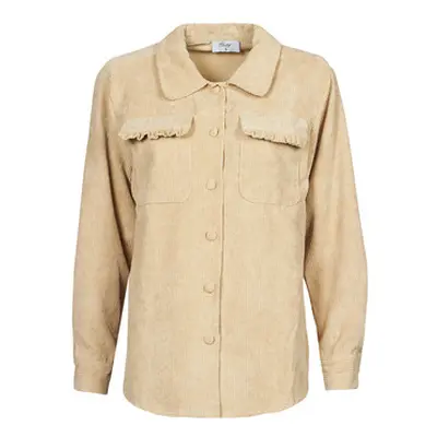 Betty London PATISSONE women's Jacket in Beige