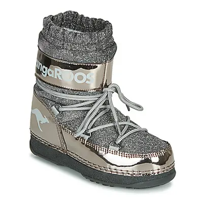 Kangaroos K-MOON girls's Children's Snow boots in Grey