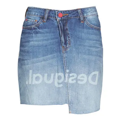 Desigual LOG women's Skirt in Blue