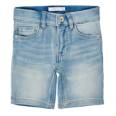 Name it NKMTHEO DNMTHAYERS boys's Children's shorts in Blue