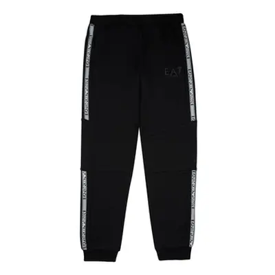 Emporio Armani EA7 LOGO SERIES TROUSER boys's Children's Sportswear in Black