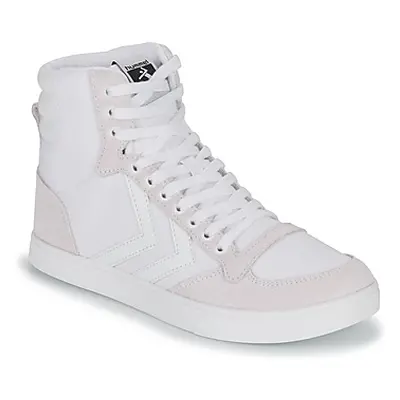 Hummel SLIMMER STADIL TONAL HIGH men's Shoes (High-top Trainers) in White