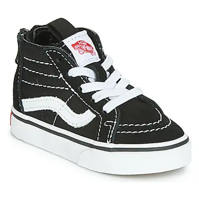 Vans SK8-HI ZIP boys's Children's Shoes (High-top Trainers) in Black