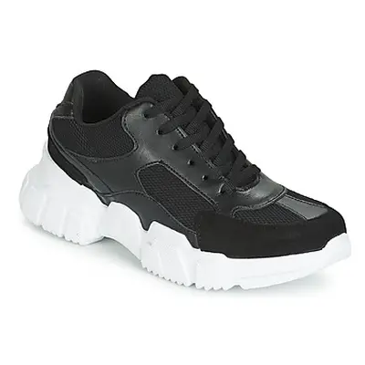 Yurban JILIBELLE women's Shoes (Trainers) in Black