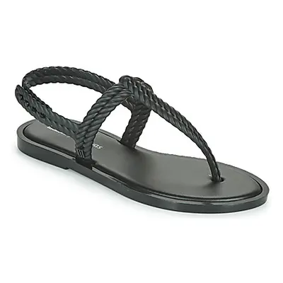 Melissa FLASH SANDAL + SALINAS women's Flip flops / Sandals (Shoes) in Black