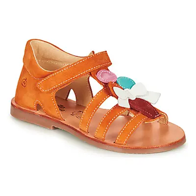 Citrouille et Compagnie MIETTE girls's Children's Sandals in Orange