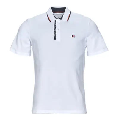 Jack & Jones JCOLOGAN POLO SS men's Polo shirt in White