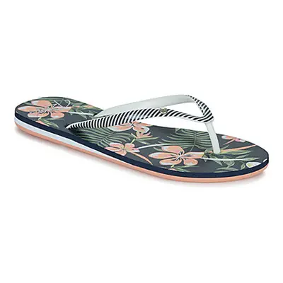 Roxy PORTOFINO III women's Flip flops / Sandals (Shoes) in Multicolour