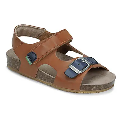 Kickers FUXIO boys's Children's Sandals in Brown