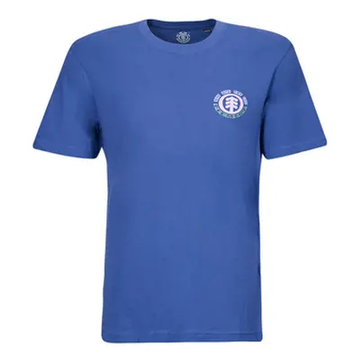 Element SANDY SS men's T shirt in Blue