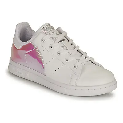 Adidas STAN SMITH C girls's Children's Shoes (Trainers) in White