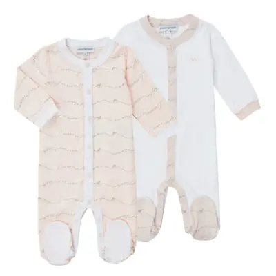 Emporio Armani Alec girls's Sleepsuits in Multicolour