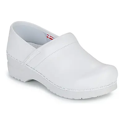 Sanita PROF women's Clogs (Shoes) in White