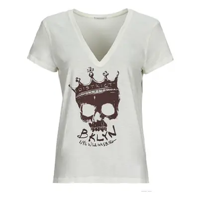 Ikks BX10065 women's T shirt in White