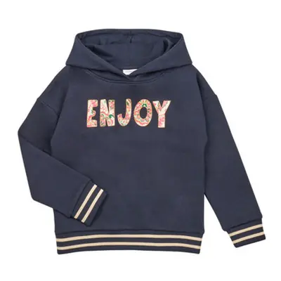 Name it NKFLONNA LS SWE WH BRU PS girls's Children's Sweatshirt in Marine