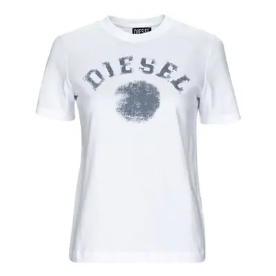 Diesel T-REG-G7 women's T shirt in White