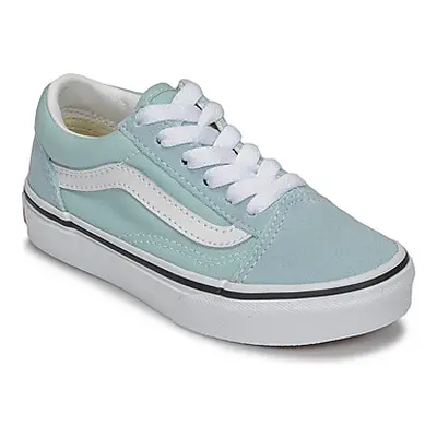 Vans UY OLD SKOOL girls's Children's Shoes (Trainers) in Blue